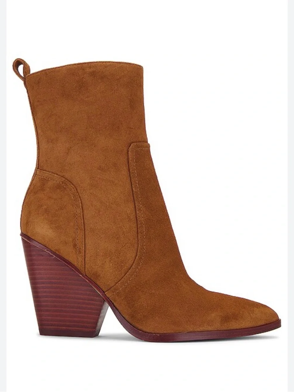 Veronica Beard Logan Suede Zip Ankle Booties Size 12